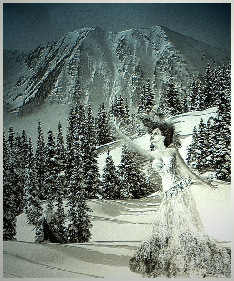 ~~~ Der Tanz der Dame im Schnee ~~~