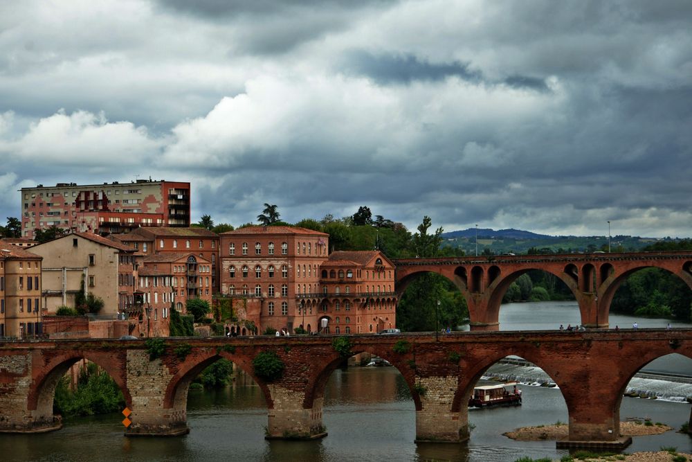 Der Tarn bei Albi , Frankreich,