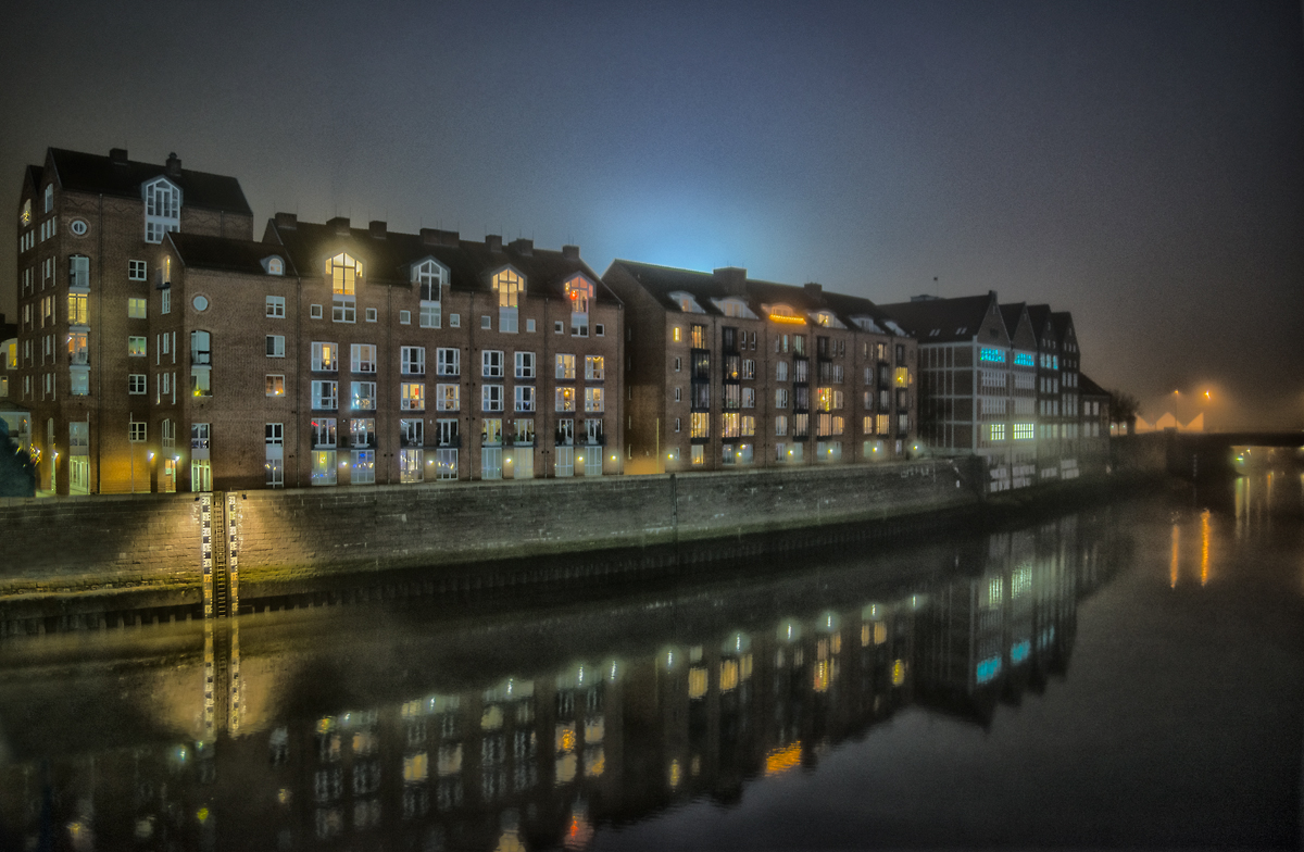 Der Teerhof am Abend