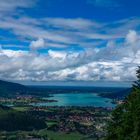 Der Tegernsee Blick vom Wallberg