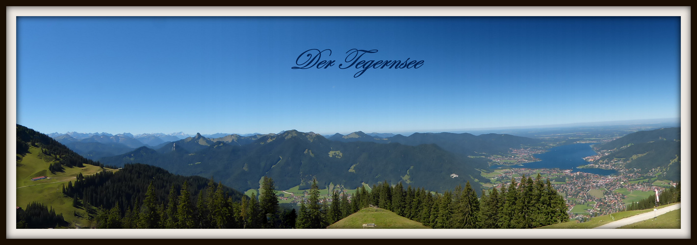 --Der Tegernsee von oben--