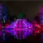 Der Teich...    ... Winterlichter 2019 Palmengarten FFM