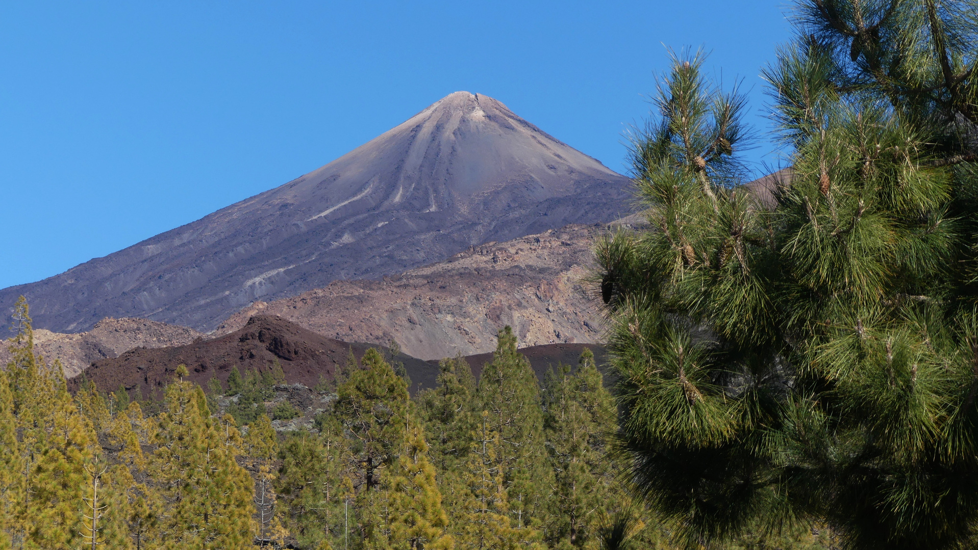 Der Teide - für uns diesmal ohne Schnee