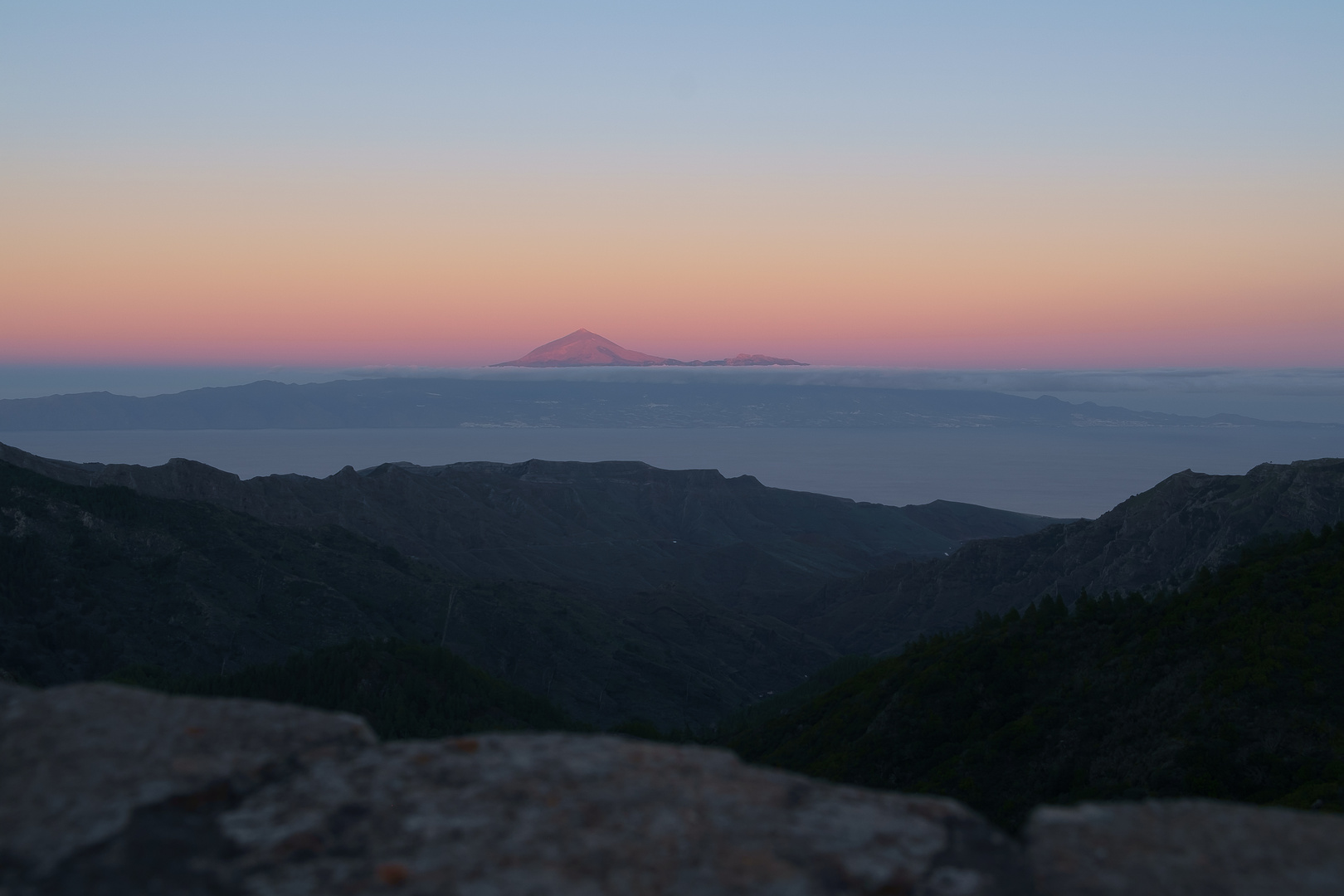 Der Teide in der Blauen Stunde