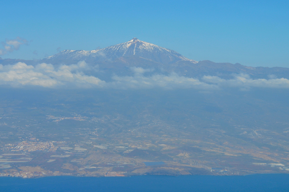 Der Teide in Sichtweite