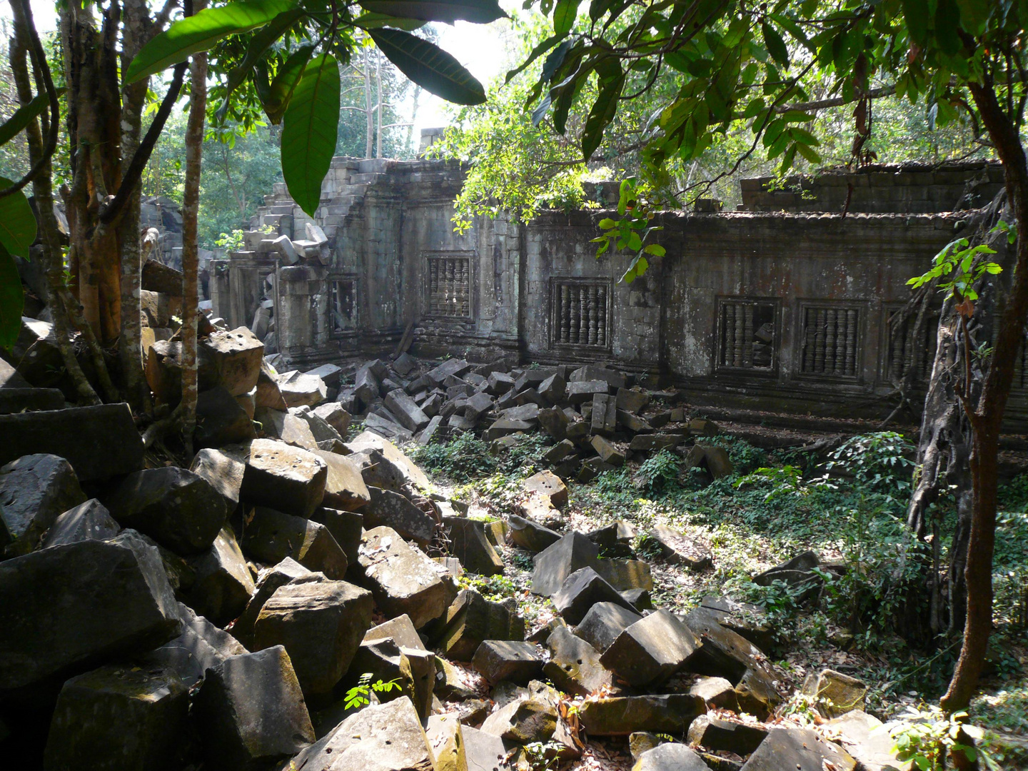 Der Tempel Banteay karte