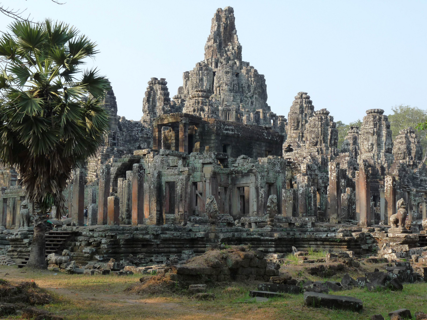 Der Tempel Bayon in Angkor Thom