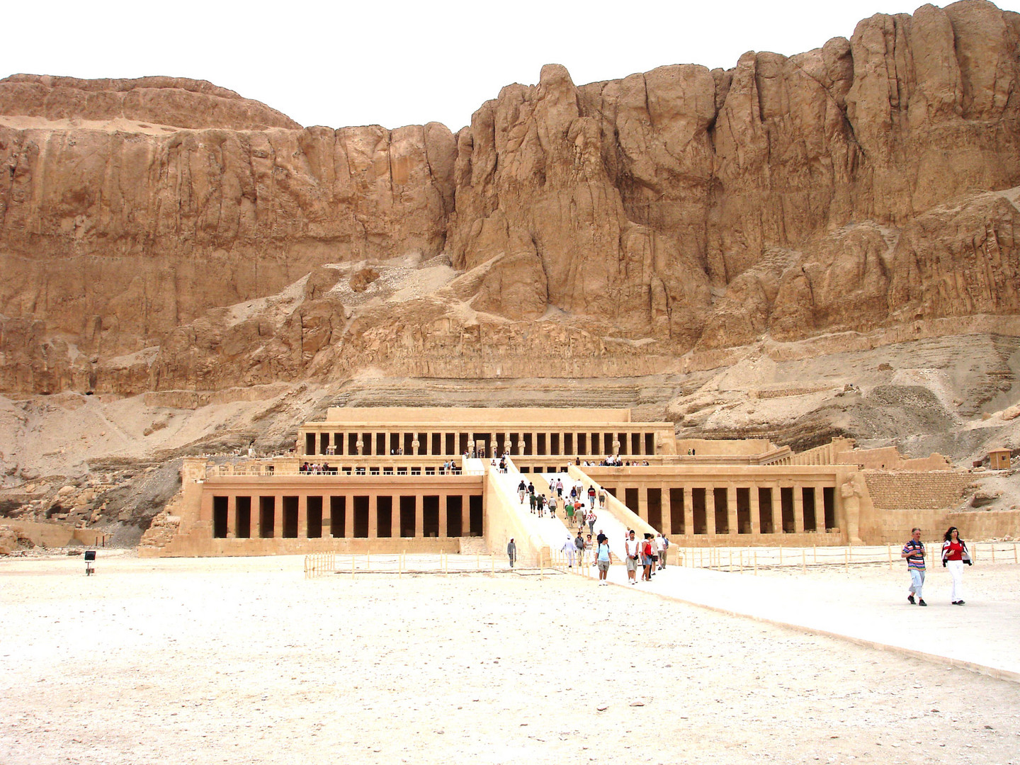 Der Tempel der Hatschepsut in Ägypten