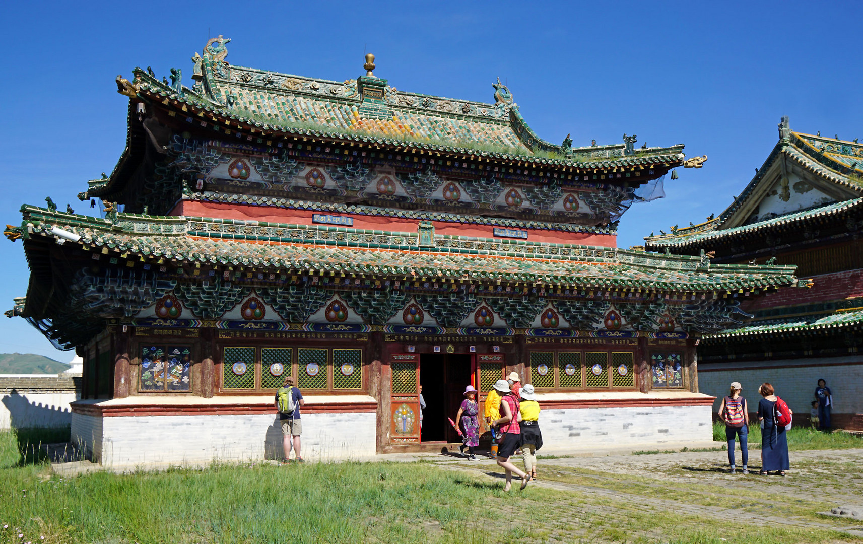 Der Tempel des Dalai Lama