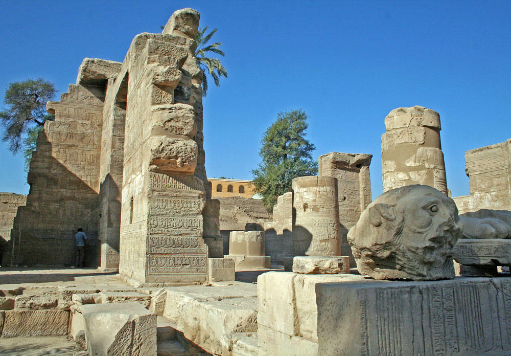 Der Tempel el- Tod (Temple of Toud) – südlich von Luxor -2