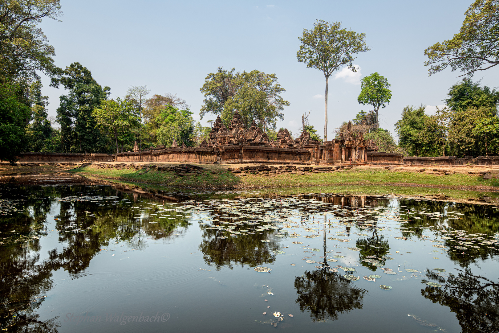 Der Tempel von Banteay Srei nahe Angkor Wat