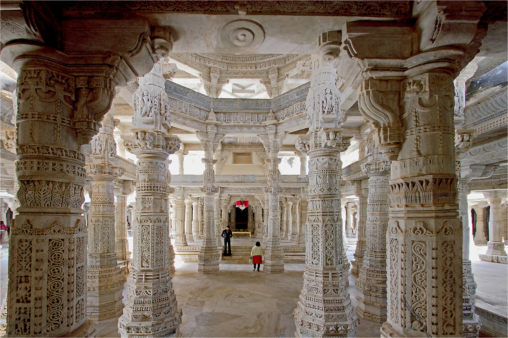 der Tempel von Ranakpur