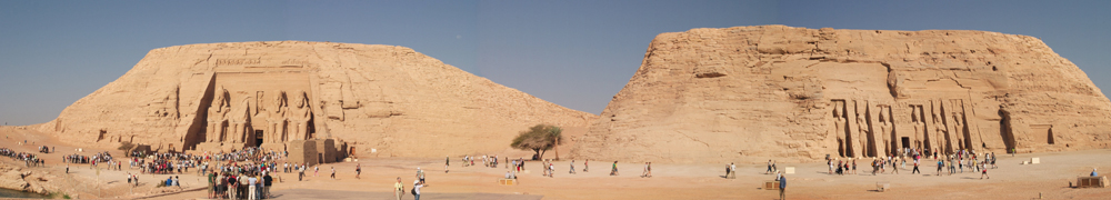 Der Tempelkomplex von Abu Simbel