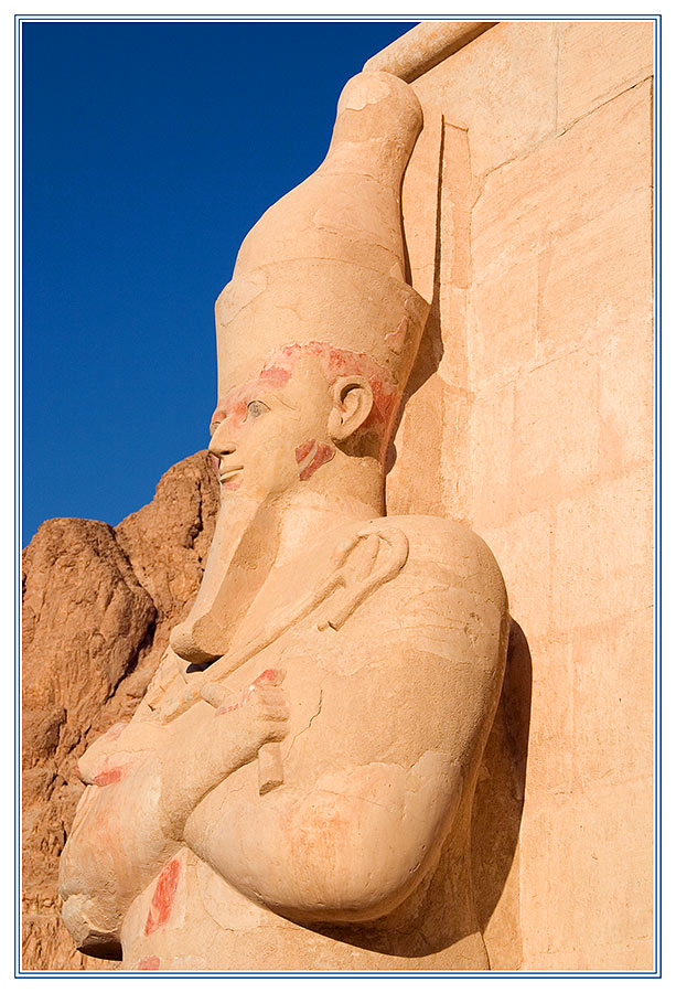 Der Terrassentempelwächter von Hatshepsut..