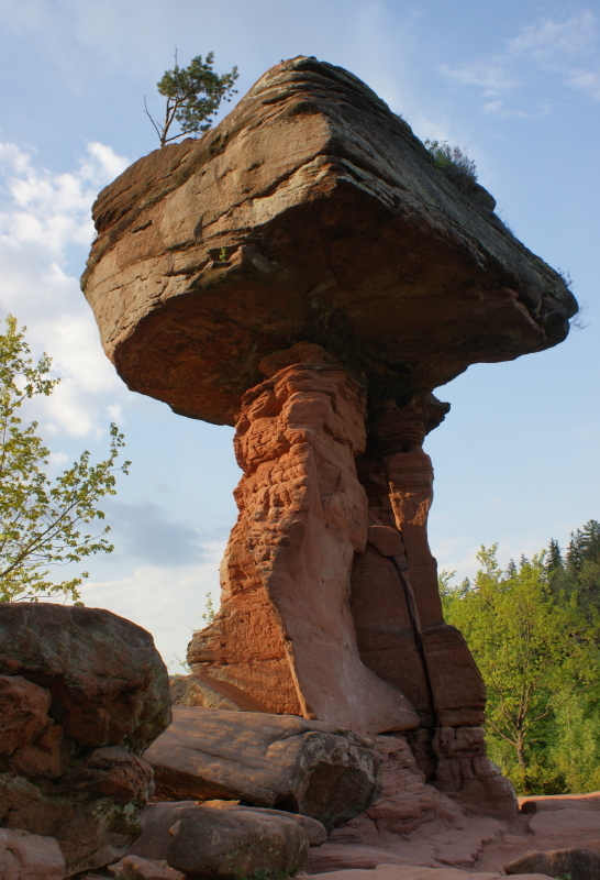 der Teufelstisch im Dahner Felsenland