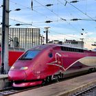 Der Thalys hat die Nase vorn