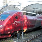 Der Thalys im Aachener Hbf