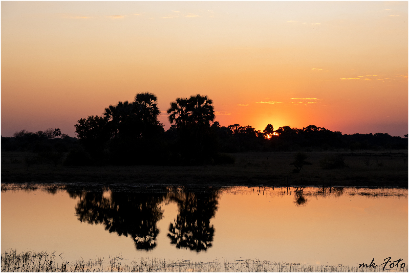 Der Thamalakane Fluss bei Maun