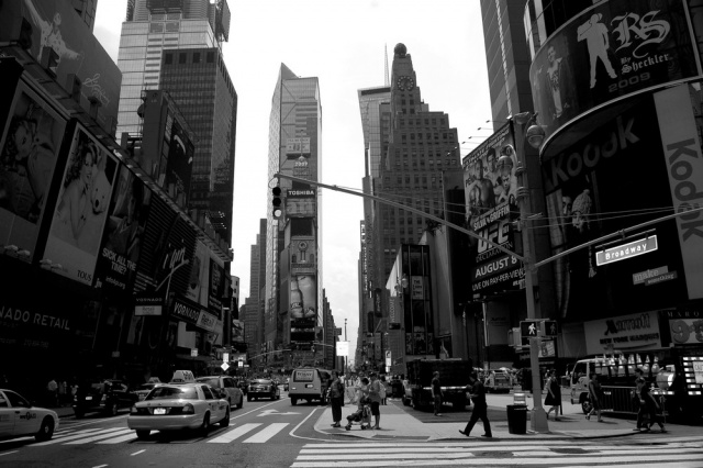 der Times square, Broadway