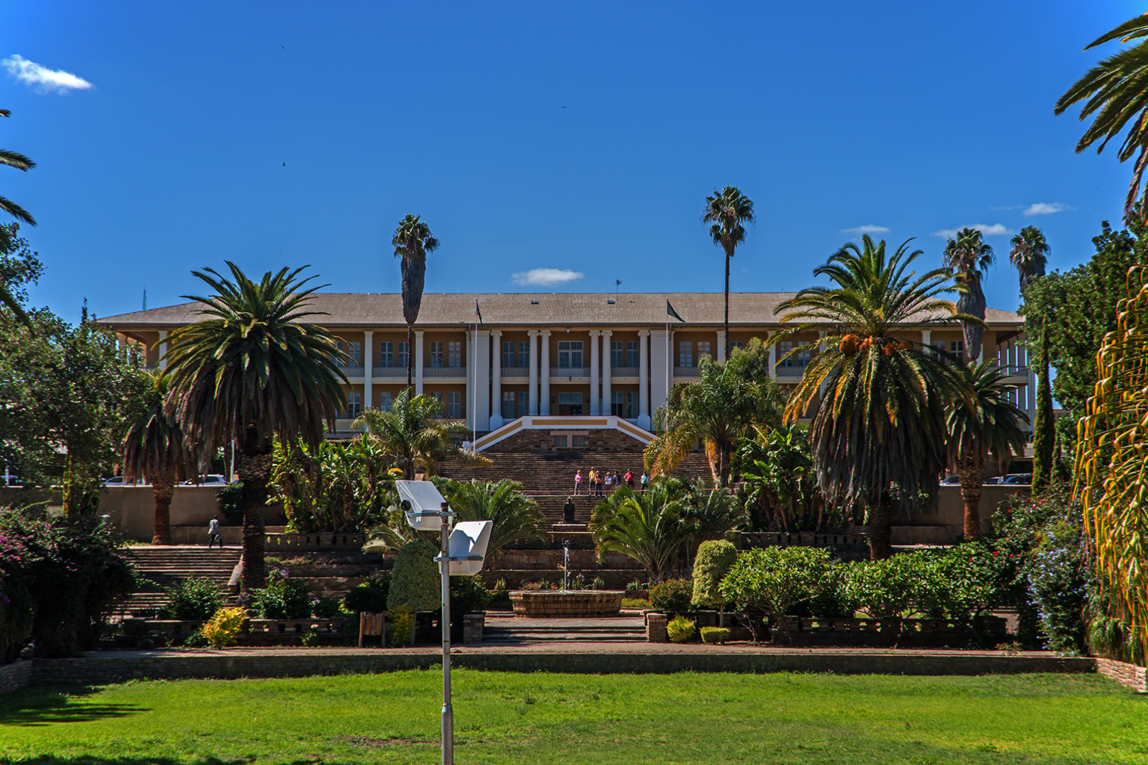 Der Tintenpalast in Windhoek... 