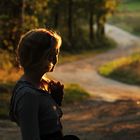 Der Titel dieses Fotos lautet nicht "Ungewisse Wege", "Die Sonne liegt vor dir" oder Ähnliches.