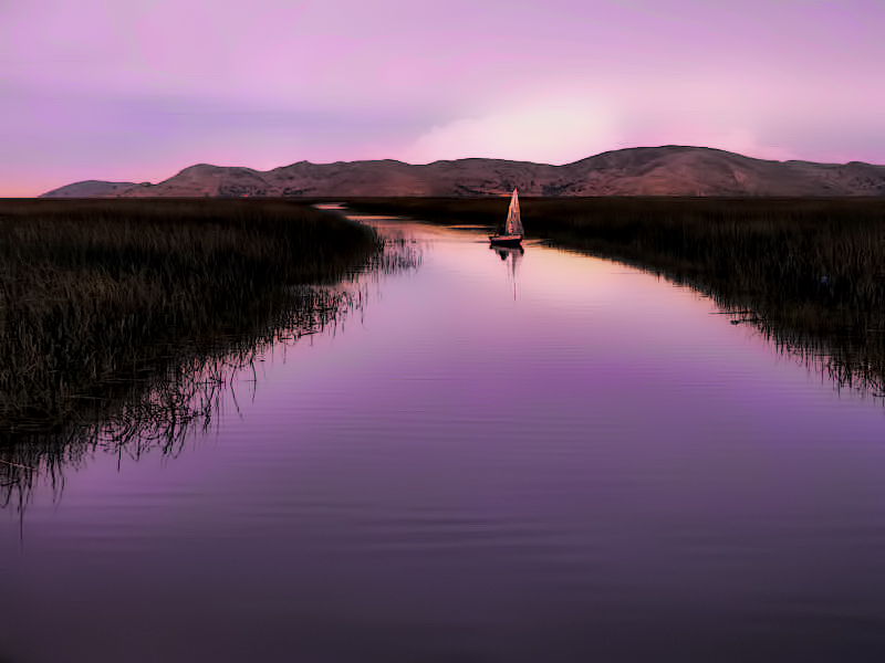 Der Titicaca-See