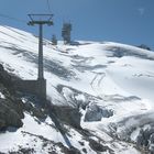 Der Titlis Gletscher mit der Gondelbahn Iceflyer