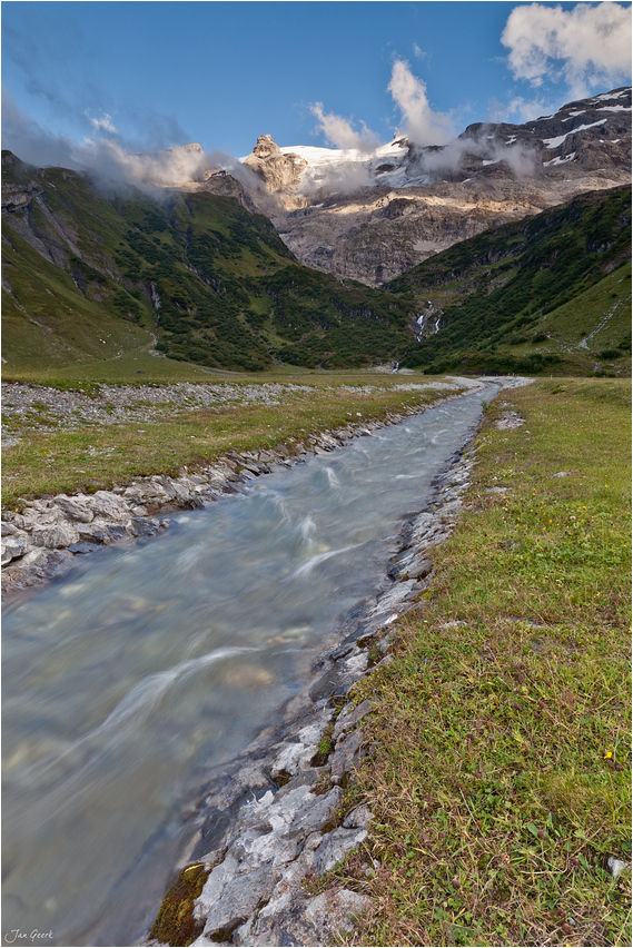 Der Titlisgletscherfluss