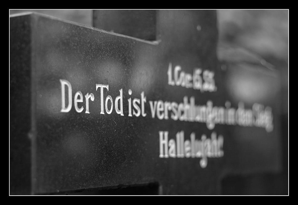 Der Tod...