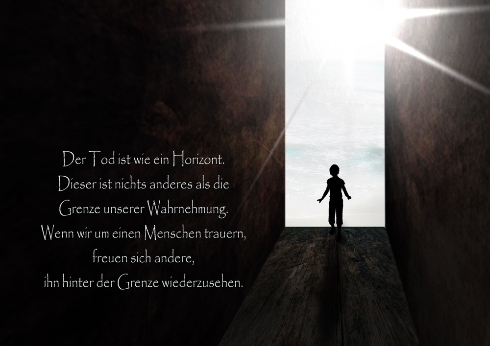 der Tod ist wie ein Horizont