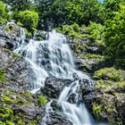 Der todtnauer Wasserfall von unten