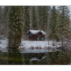 Der Toplitzsee mit dem Fischerhaus