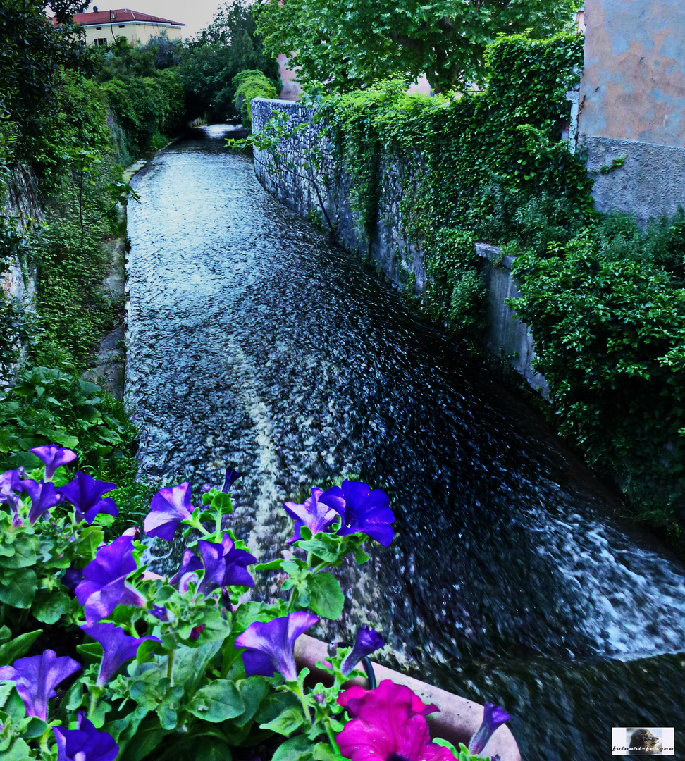 Der Torrente Gusa in Garda