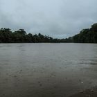 ...der Tortuguero River im Regen...