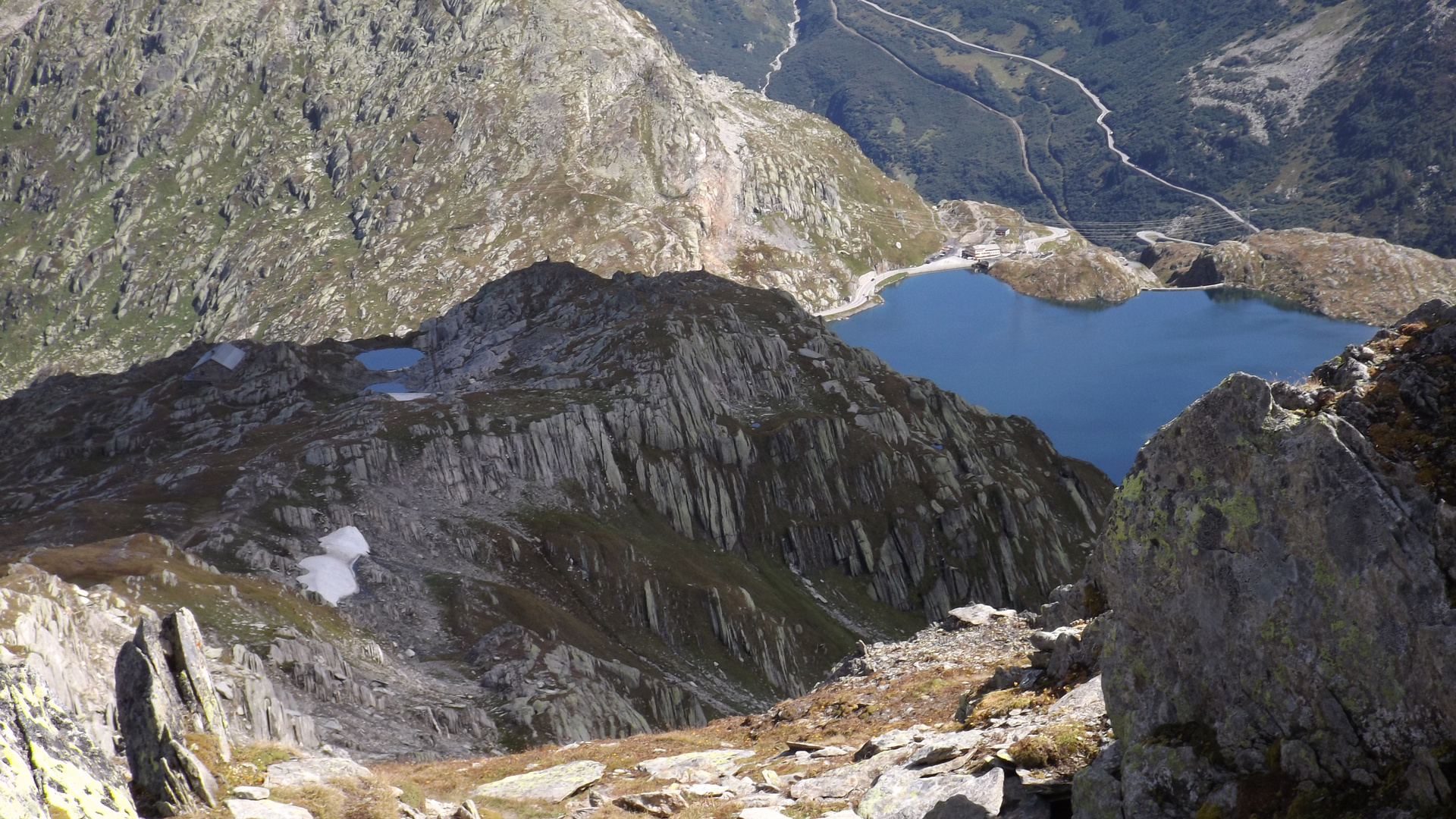 Der Totensee auf dem Grimselpass