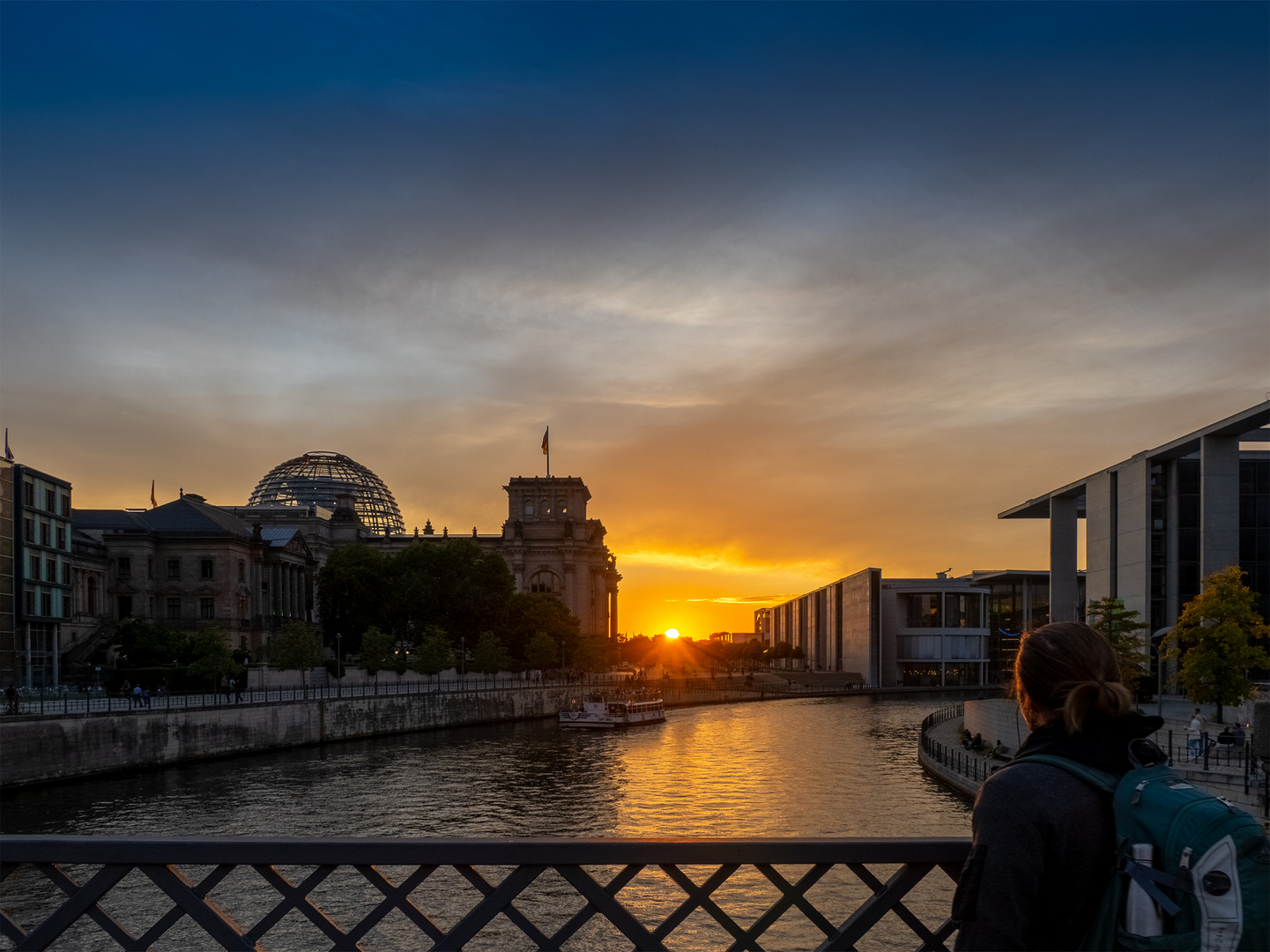 Der Tourist und die Sonne