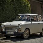 der Trabbi in seinem natürlichen Umfeld