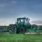 Der Traktor ist bereit