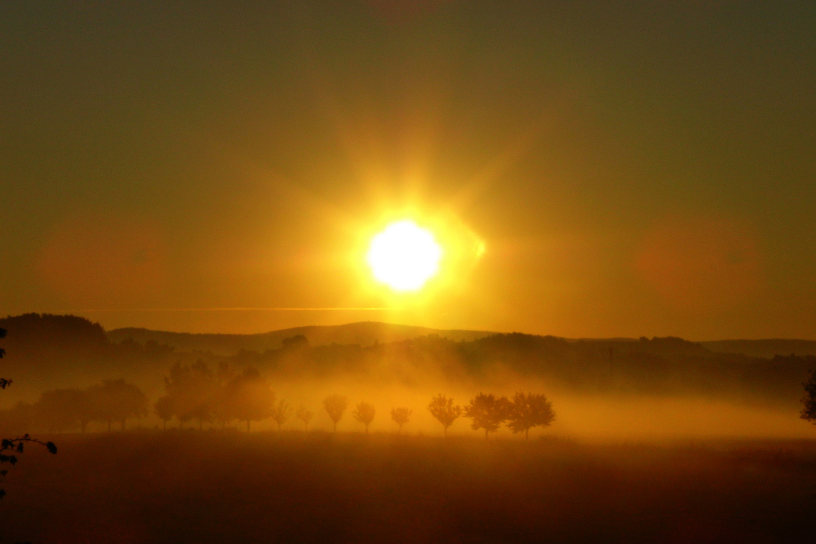 Der Traum beginnt, traumhafter Sonnenaufgang