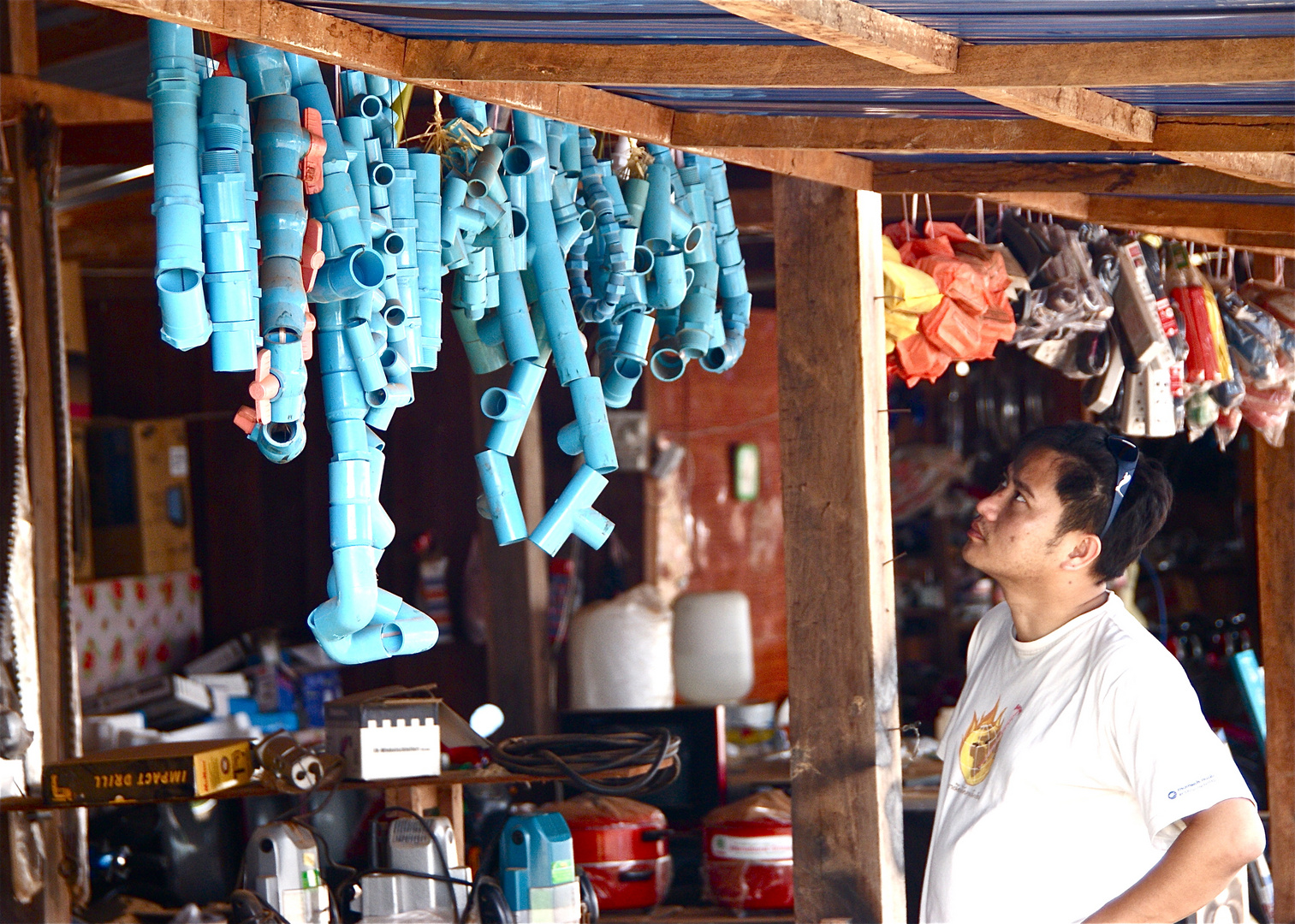 der traum eines jeden installateurs, südlaos 2010