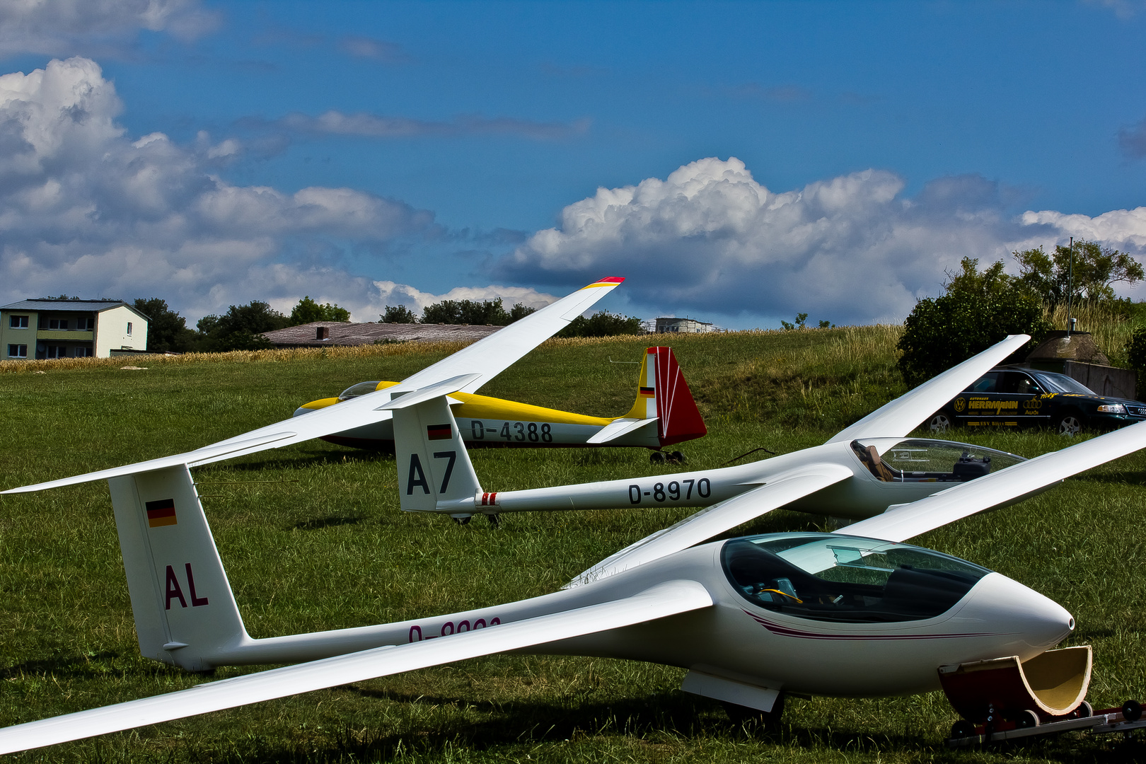 Der Traum vom fliegen.