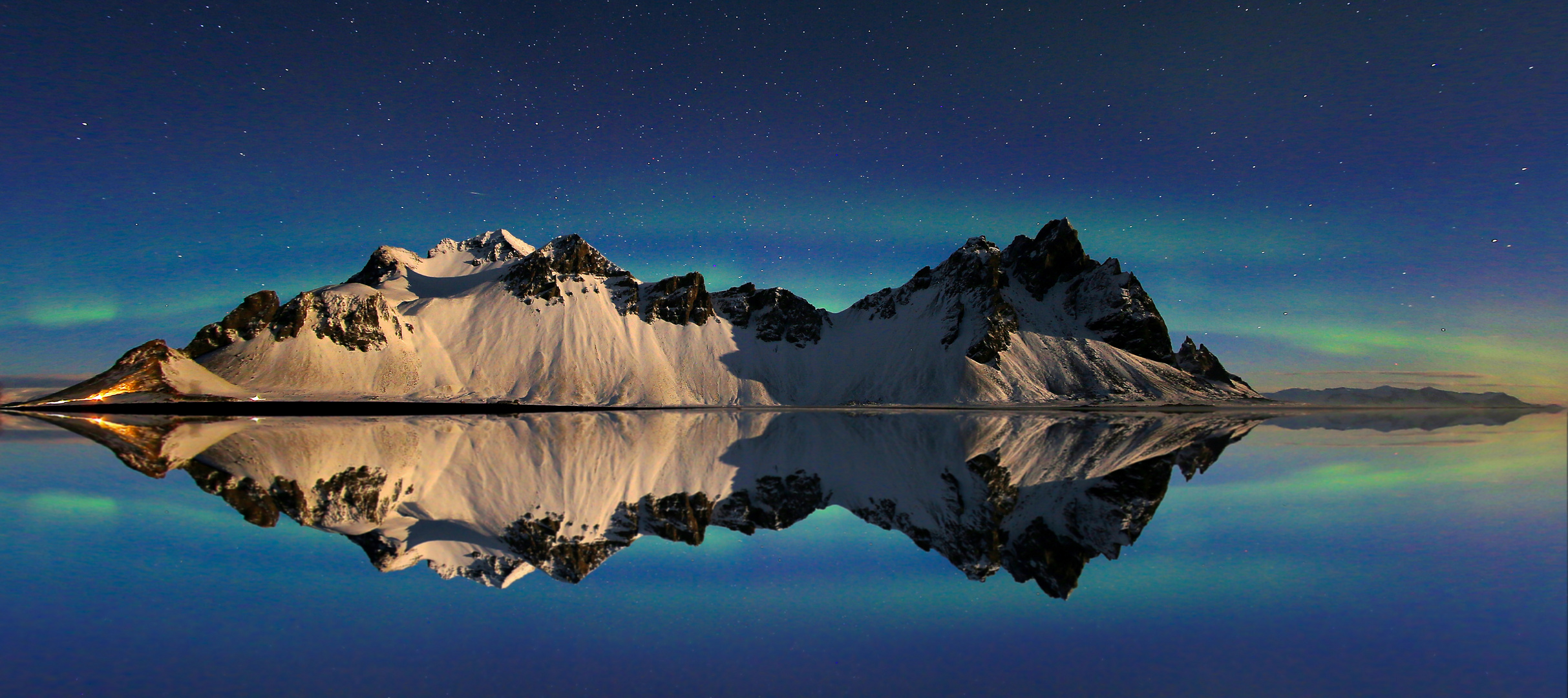 Der Traum vom Nordlicht am Vestrahorn