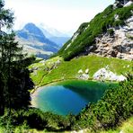 Der traumhaft schön gelegene Seehornsee