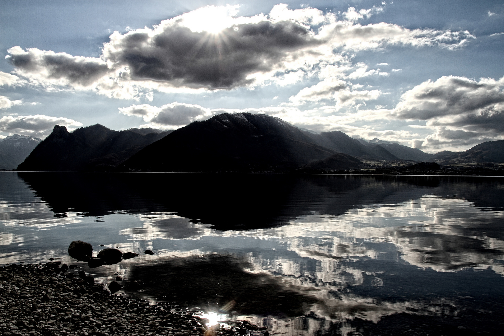 Der Traunsee.