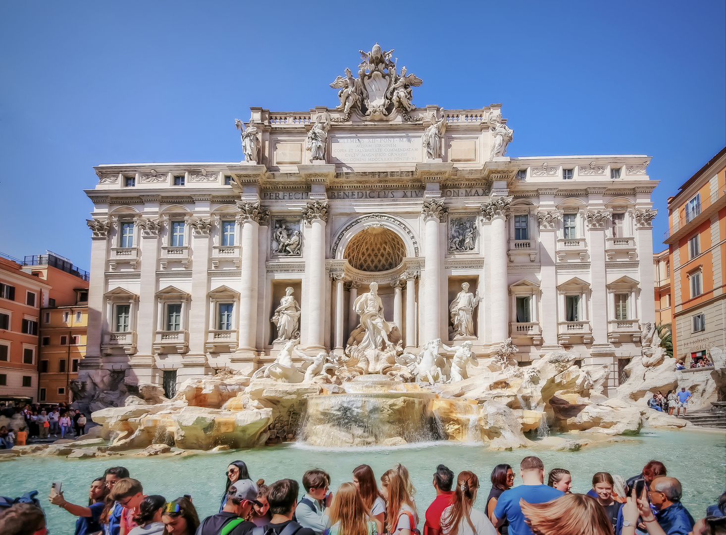 Der Trevi Brunnen