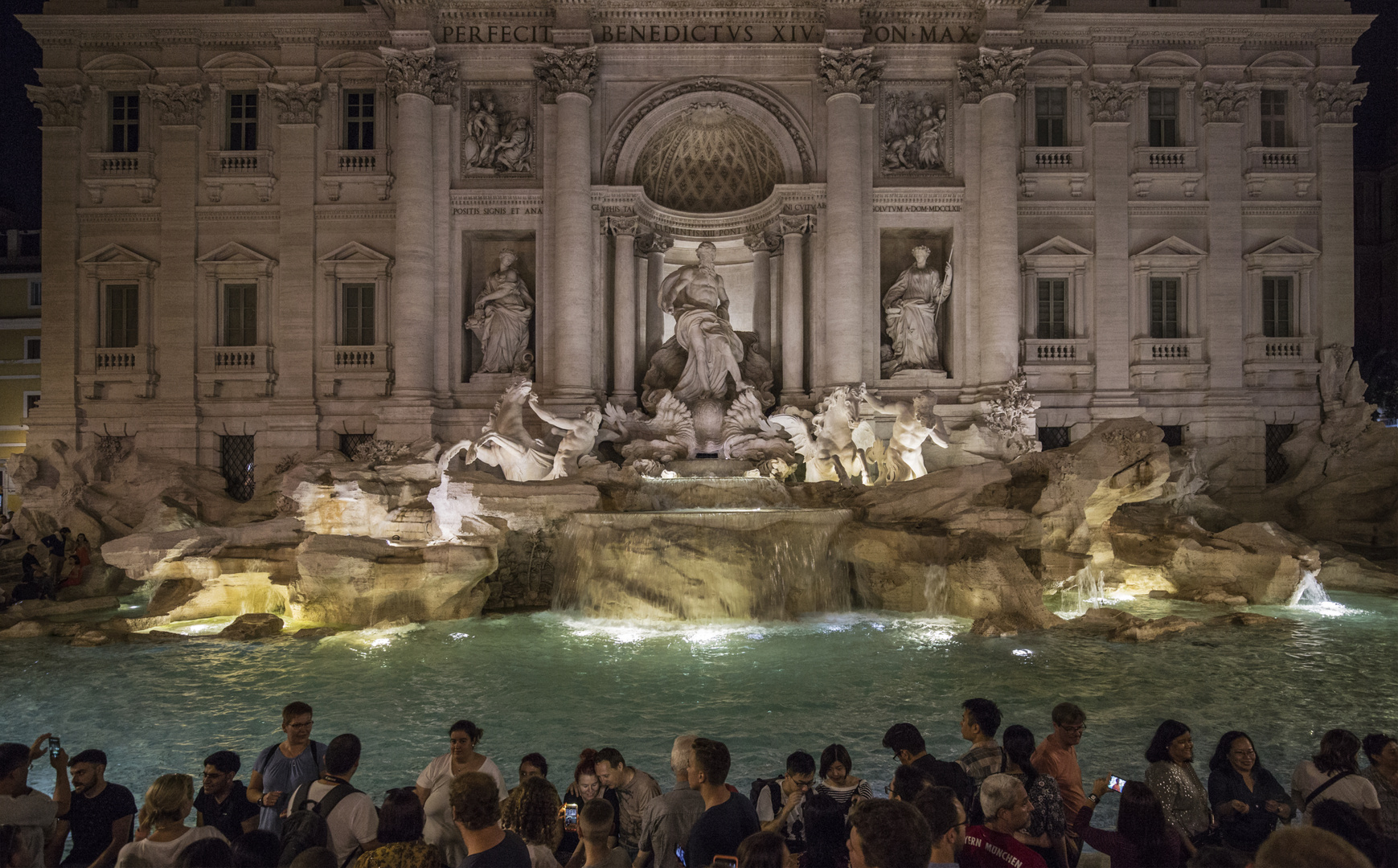 Der Trevi-Brunnen in Rom