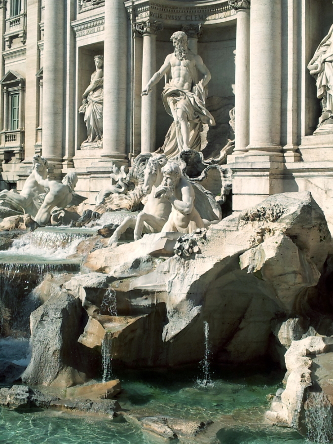 Der Trevi-Brunnen in Rom