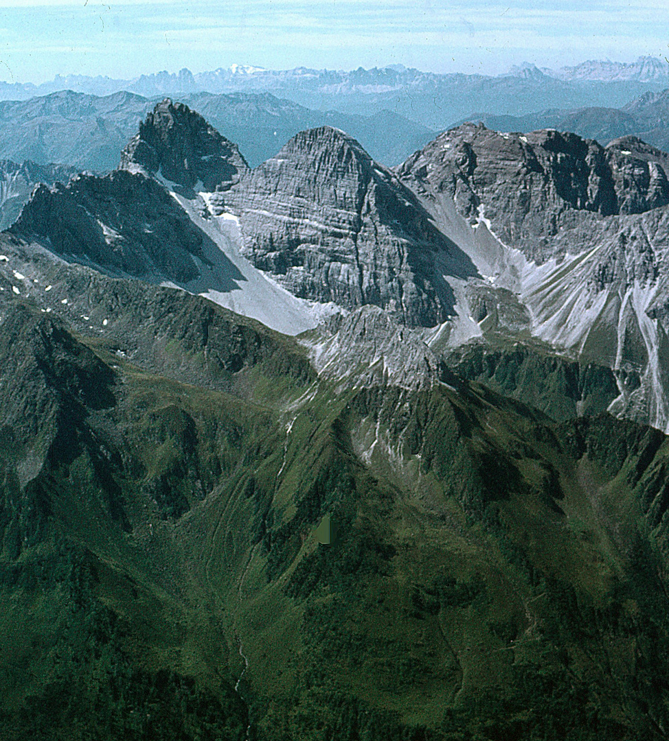 Der Tribulaun in den Stubaier-Alpen