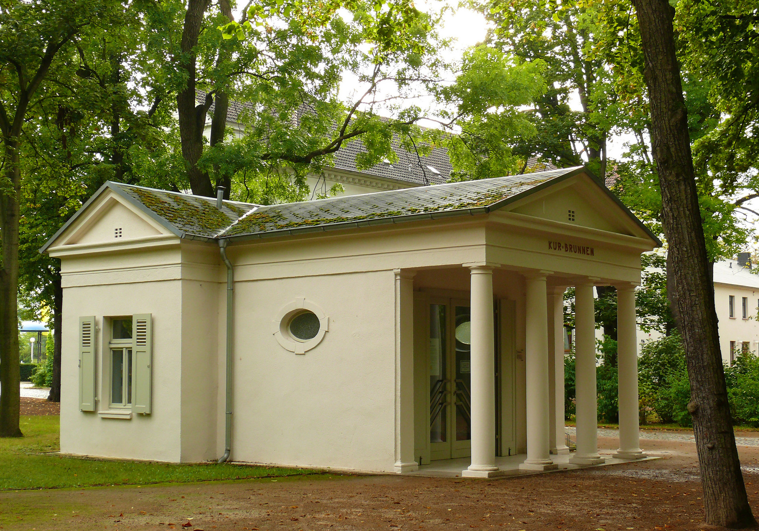 Der Trinkbrunnen im Kurpark Bad Salzelmen