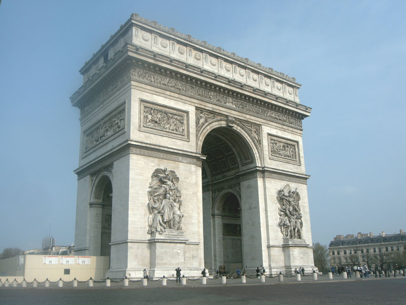 Der Triumphbogen in Paris Foto Bild europe france Der Triumphbogen in Paris Foto Bild europe france